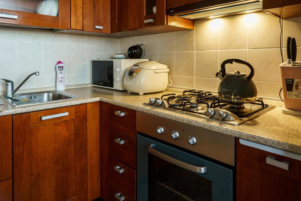 Ferienwohnung Золотой Квадрат 60 Кв2 Almaty Exterior foto